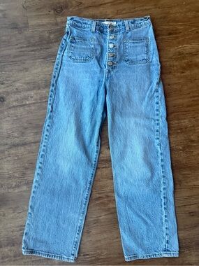 Levi’s ribcage straight ankle Jean